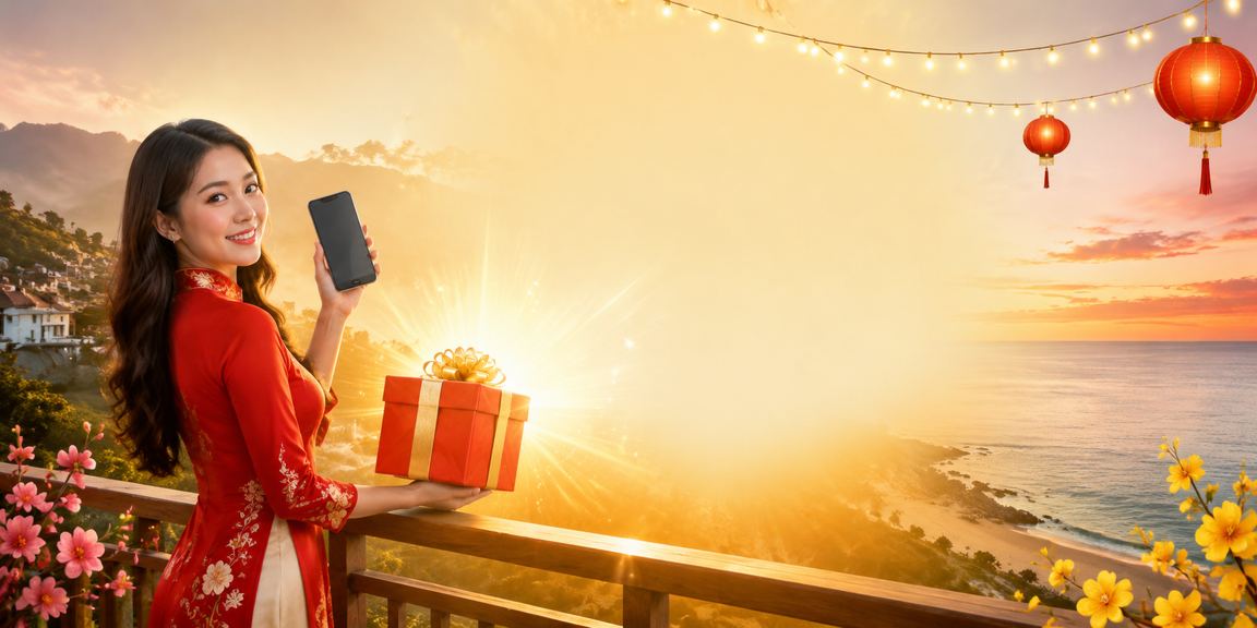 Người dùng tại Sa Pa sử dụng điện thoại để truy cập casino trực tuyến trên nền đồi núi xanh mát